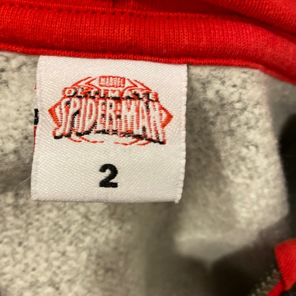 Marvel Spider-Man Black & Grey Hoodie - Picture 7 of 7